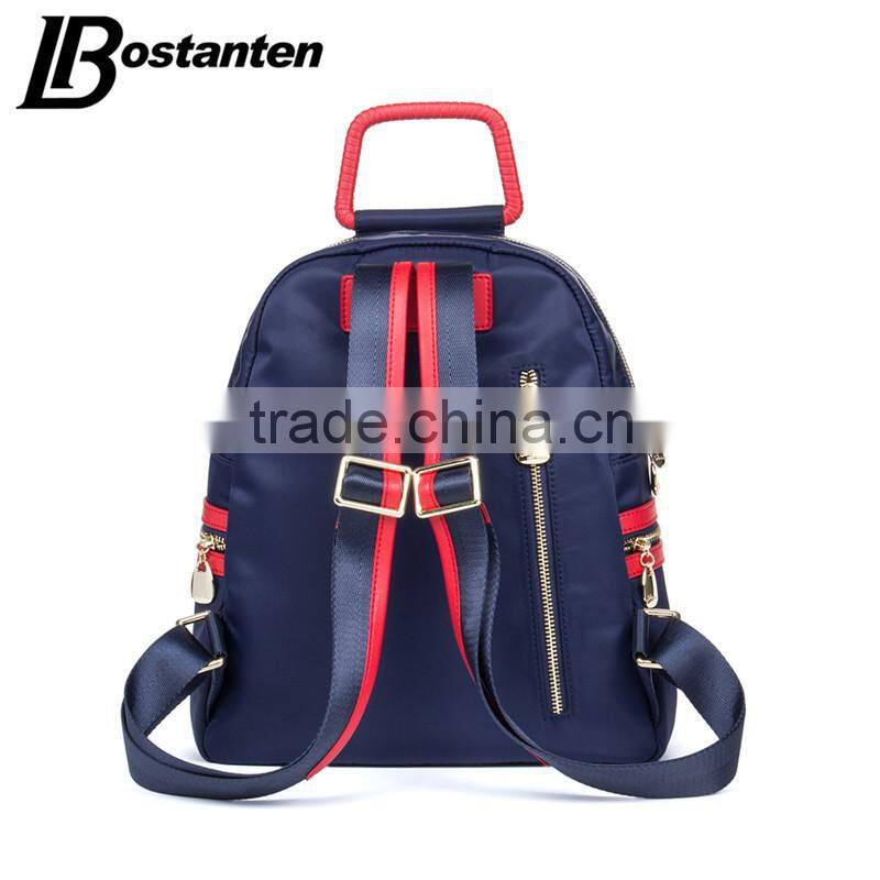 travel and sport oxford waterproof backpack lady casual shoulder bag canvas