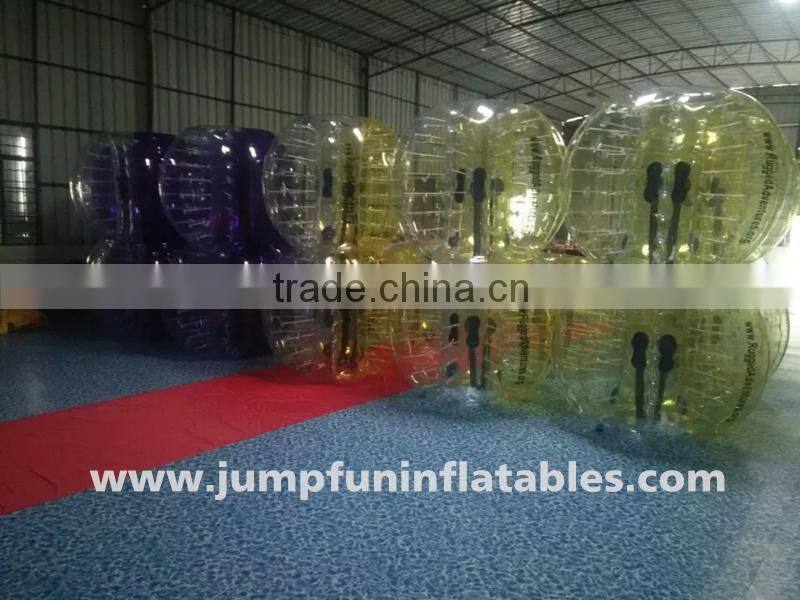 Adults Bubble Football made by PVC and TPU,Size customize Soccer Bumper Ball for commercial