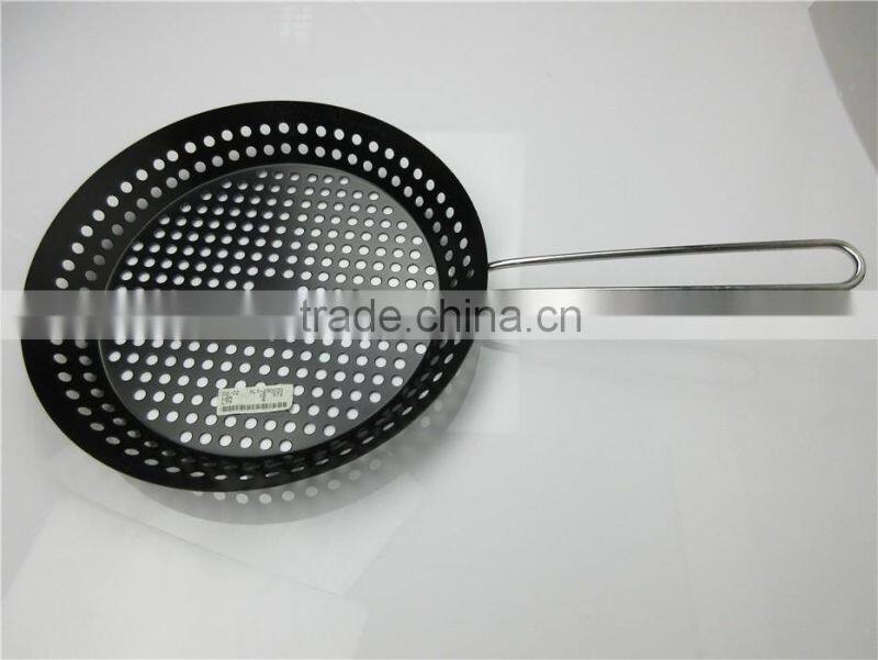 Eco-Friendly Die Cast nonstick grill pan with mouth