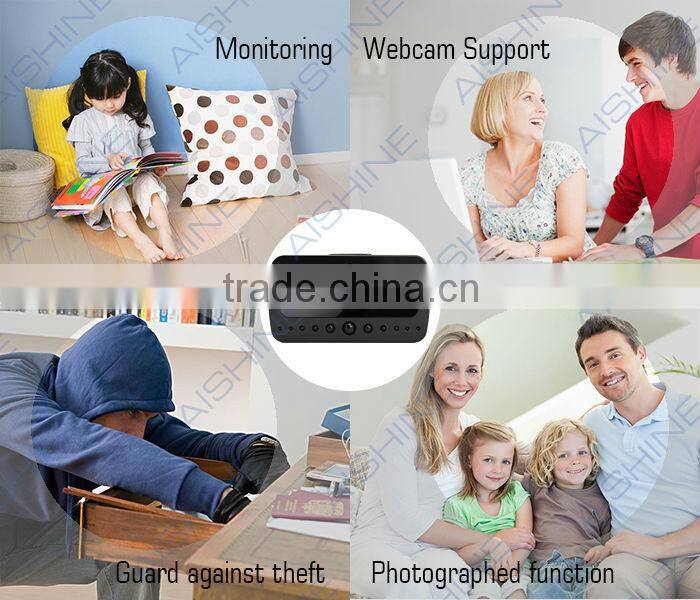 Alarm clock hidden camera 720P Nanny Security Hidden Camera protection