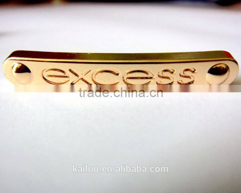 Fashion metal label in 2016