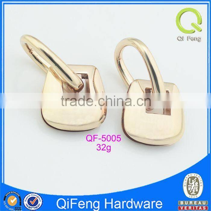 QF-5005 light gold metal accessory for bag