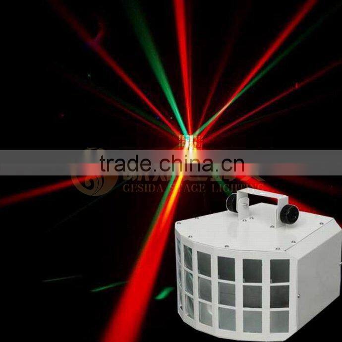 Guangzhou Decorated wedding stage professional led RGBW full color butterfly lighting
