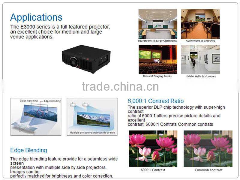 FLYIN 15000 Lumens DLP Full 3D Large Venue Projector Building 3D Mapping Projection
