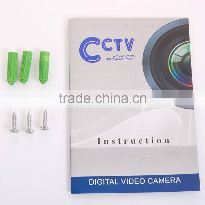 200TVL NTSC 6mm 36-LED Waterproof Infrared Security Camera Outdoor Black