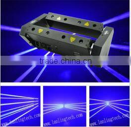 2.4W Blue 8lens fat-beam Moving-Head SpiderLaser Light