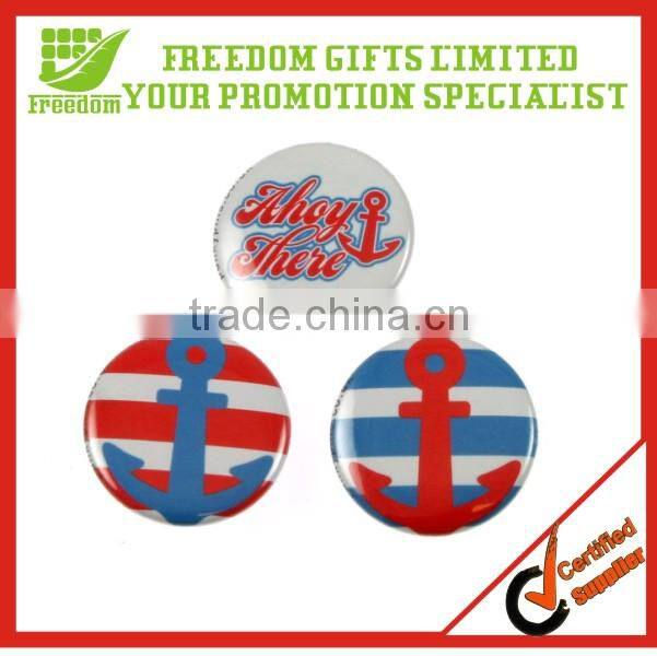 Hot Selling Custom Brand Cute Tin Badge Buttons