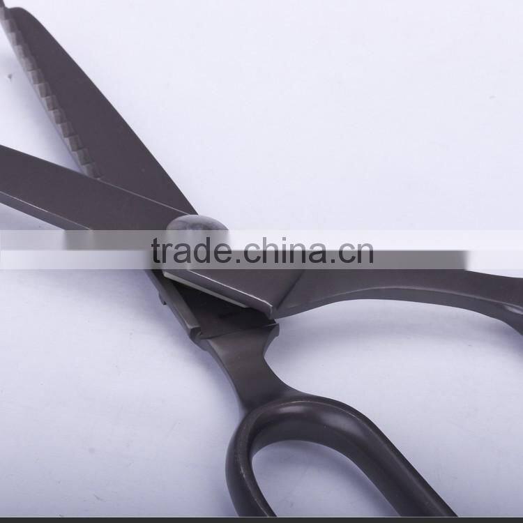 S45.8010-2016 New style high quality full stainless stee coating titanium pinking shears
