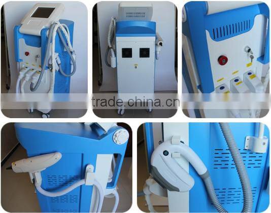 ipl rf machine / multifunctional beauty equipment / nd yag laser ipl rf e light 4 in 1 equipment