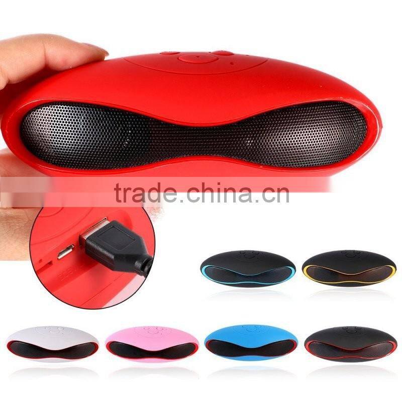 Hot Olive Wireless Bluetooth Speaker Handsfree Receive Call Vol FM TF Card For U-Disk Flash your Mobile iPhone Desktop Laptop PC