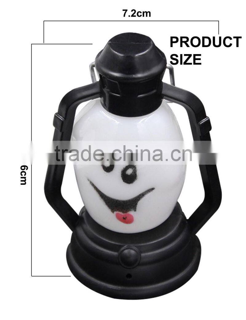 Christmas and Halloween Portable Witch light lantern led skull small night light