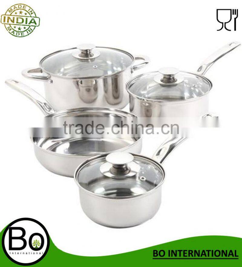 Stainless Steel 7 PC COOKWARE SET