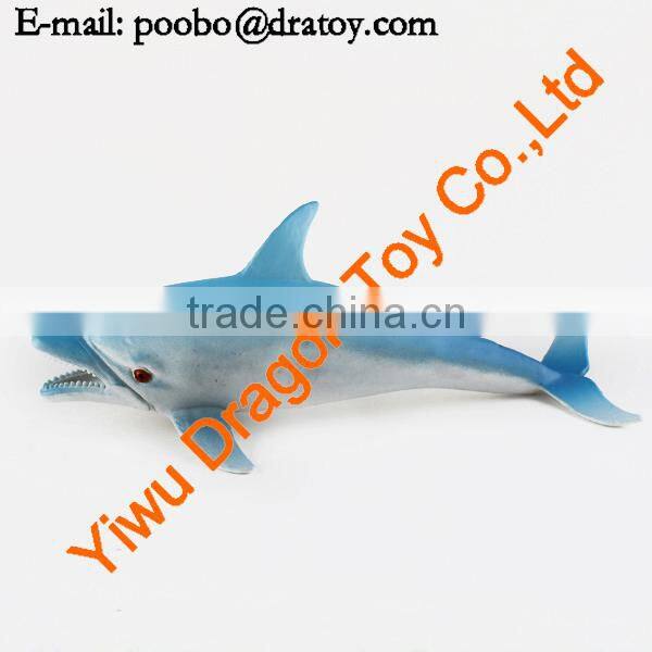 Aquarium blue dolphin toy