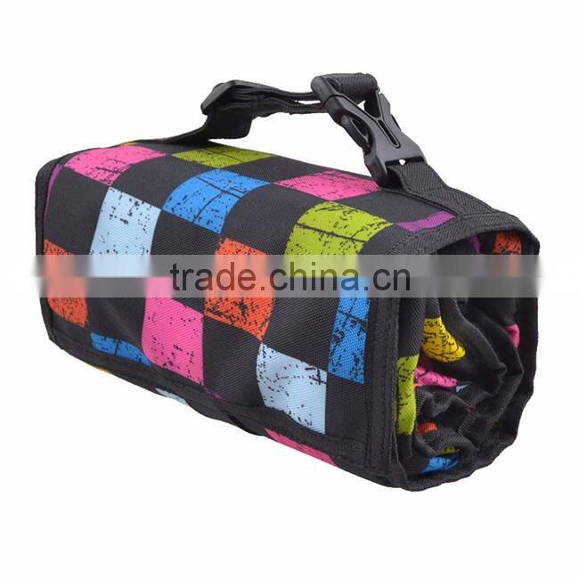 Professinal fashion oxford cloth folding thermal insulation outing large family cooler bag