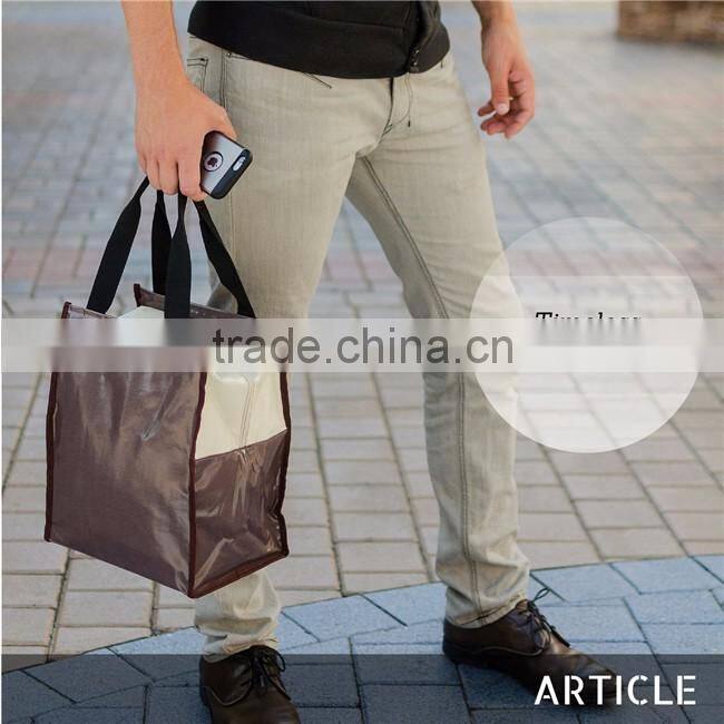 Colorful new arrived top quality canvas lunch bag