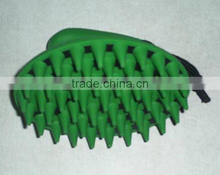 horse massage and cleaning brush