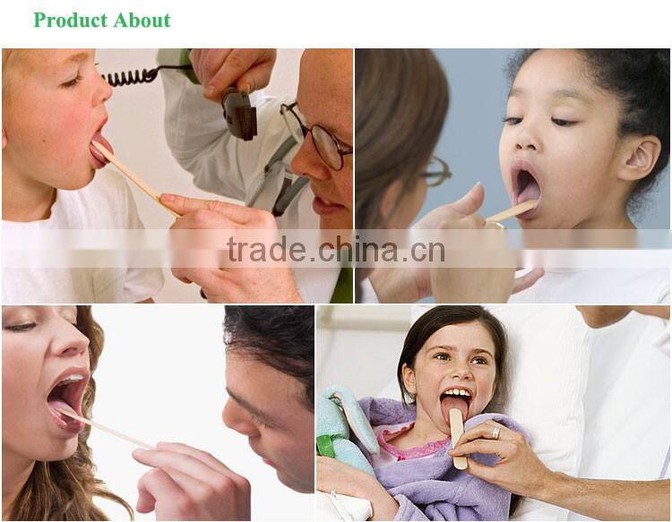 Natural bamboo Tongue depressor