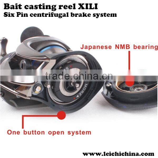 New machine cut aluminum CNC bait casting fishing reels