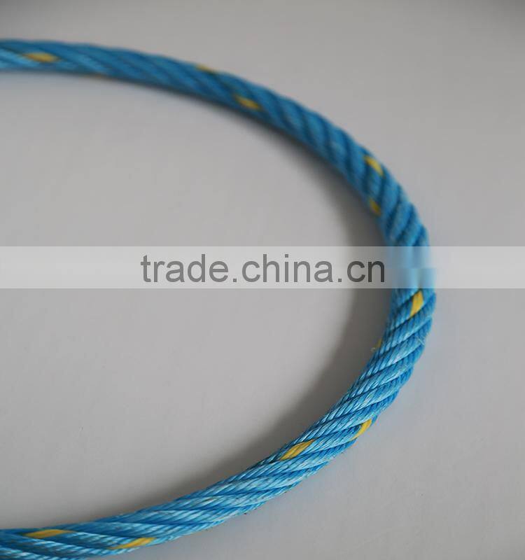 high tenacity long life 3-ply combined steel rope