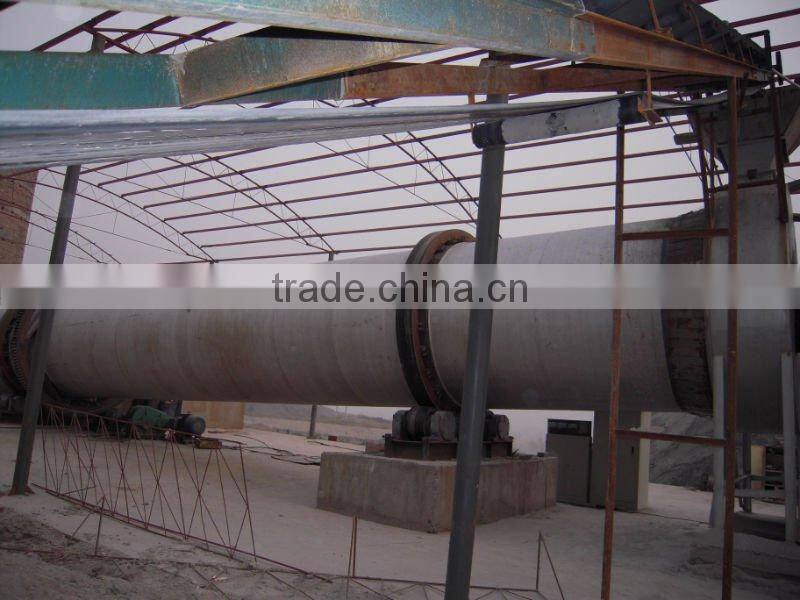 Fluorite Gypsum powder rotary dryer -- Yufeng brand