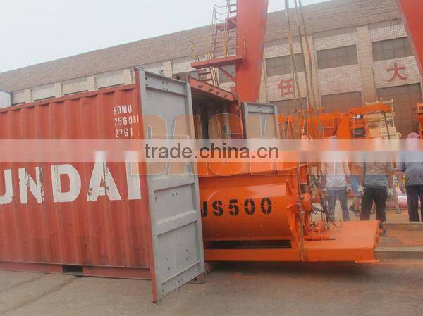 JS500 concrete mixer machine price