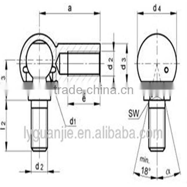 multifunctional stainless steel ball joint of OEM