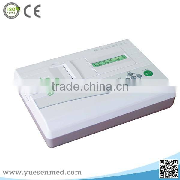 YSECG-03C Low price automatic analysis function 3 channel ECG machine
