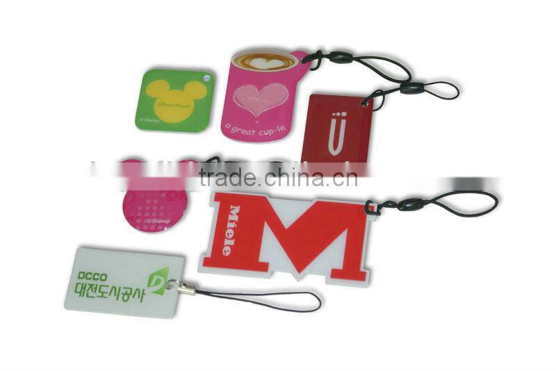 Epoxy nfc tag for mobile phone
