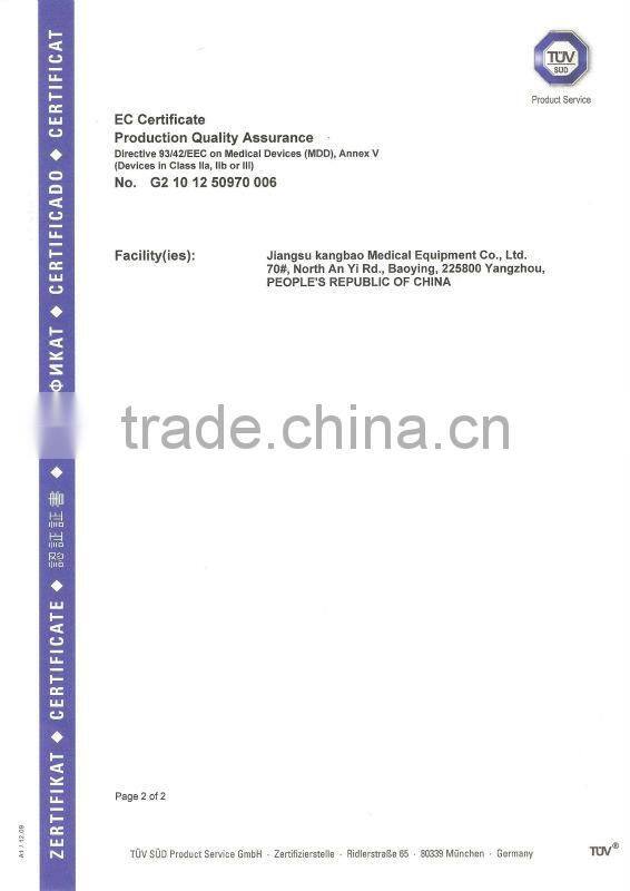 disposable blood infusion set