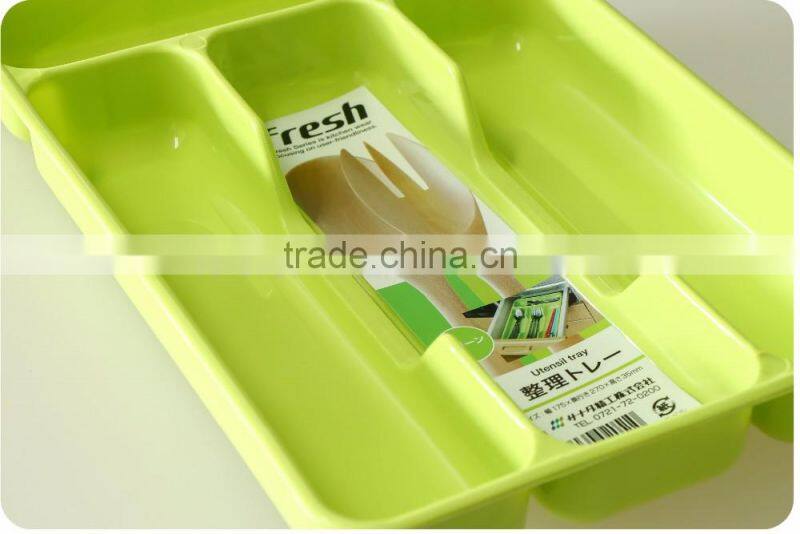 Kitchen Drawer Plastic Cutlery Tray