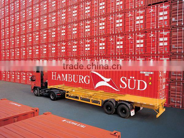 china manufacturer flat bed semitrailer