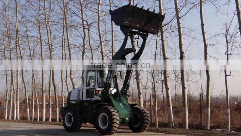 China factory supply 2 TON JT920 wheel loader with CE, 1.0-1.2m3 bucket capacity