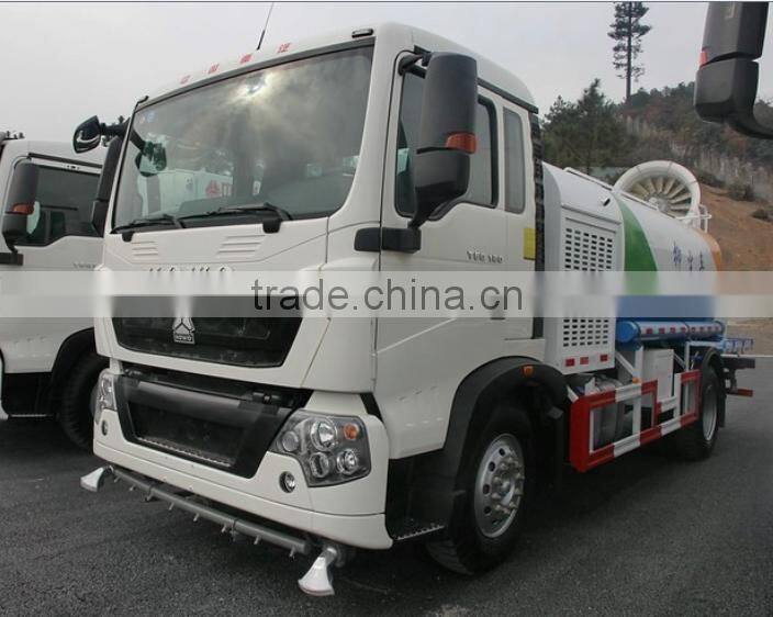 New face Sinotruk howo T5G 180hp 4x2 10cubic meter water tankers for sale