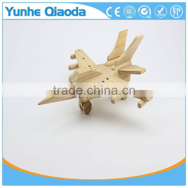 Wood 3D Vehicle Puzzles warcraft 3D Woodcraft Kit Assemble Paint DIY 3D Puzzle Toys for Kids Adults the Best Birthday Gift