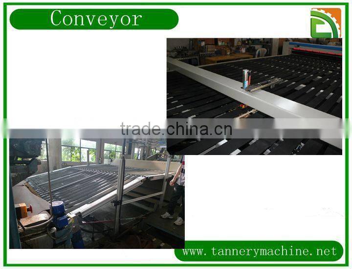 leather tannery polishing machine conveyor belting manufacturer