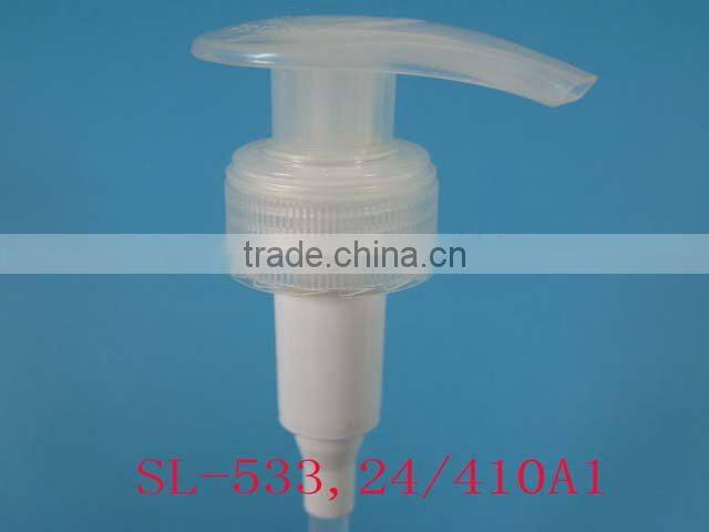 plastic left-right lotion pump dispenser(SL-531B,24/410)