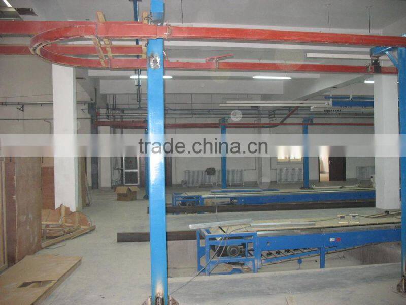 various of automated hanging conveyor system