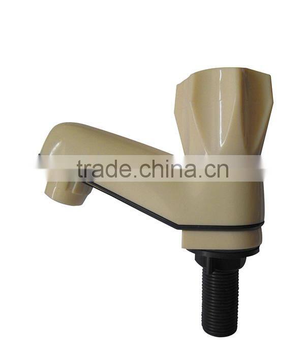 white color ABS/PVC Quarter Turn Plastic Taps/Faucet