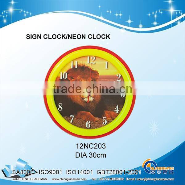 TRADEMARK NEON CLOCK 12NC203