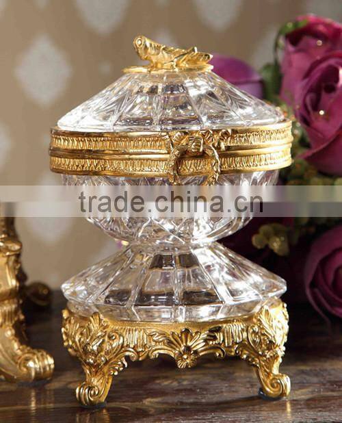 Royal Bronze Crystal Trophy, Luxury Home Decorative Trophy (BF01-0211-1)