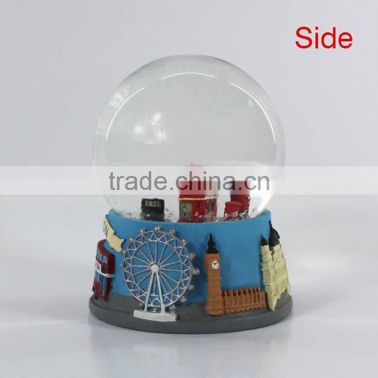 London artificial souvenir water globes