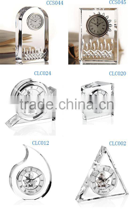 New crystal clock for wedding souvenirs