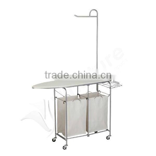 laundry cart, laundry hamper