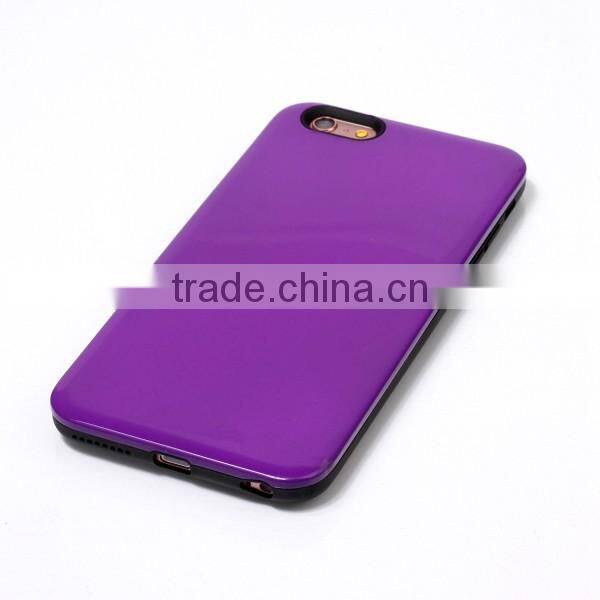 China Factory 2 IN 1 TPU + PC Combo Phone Case for iPhone 6S