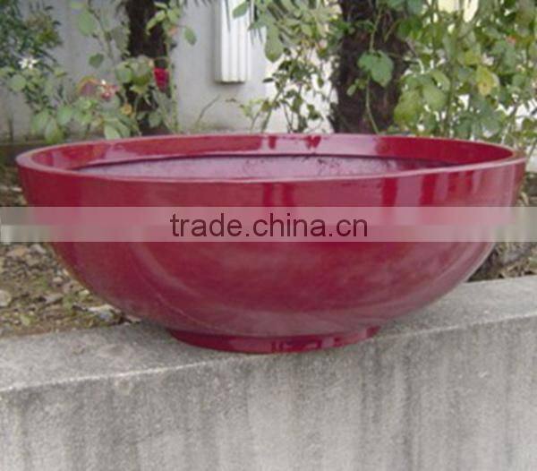 FO-247 Bowl Type Fiber Glass Flower Pot
