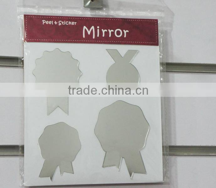 Medal Bathroom Removable Mirror Stickers