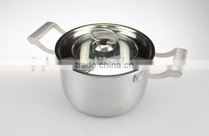 2014 Modern Style Stainless steel 18 8 cookware set