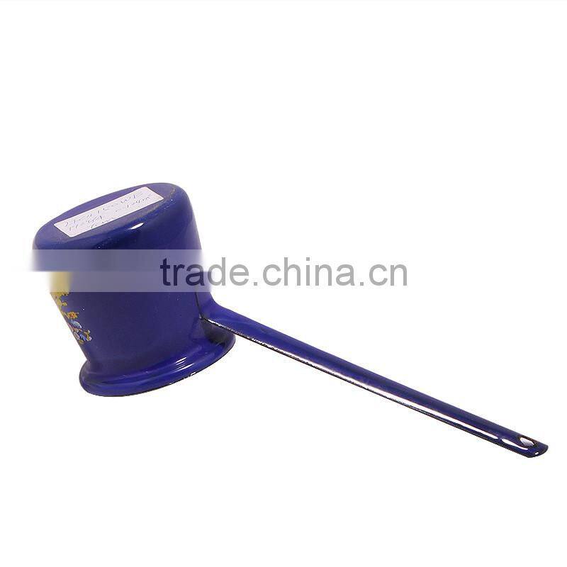 Blue color japanese/arabic porcelain coffee set with handle