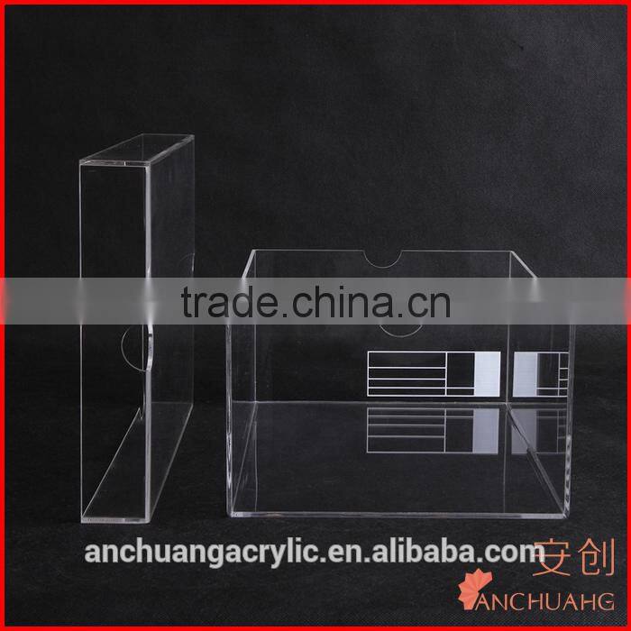 Acrylic Shoe Box Nike Sneakers Display Storage Box with Customized Logo