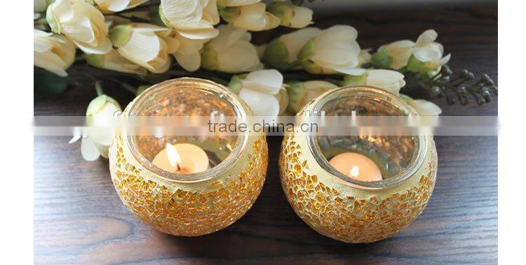 Special glass mosaic candle holder